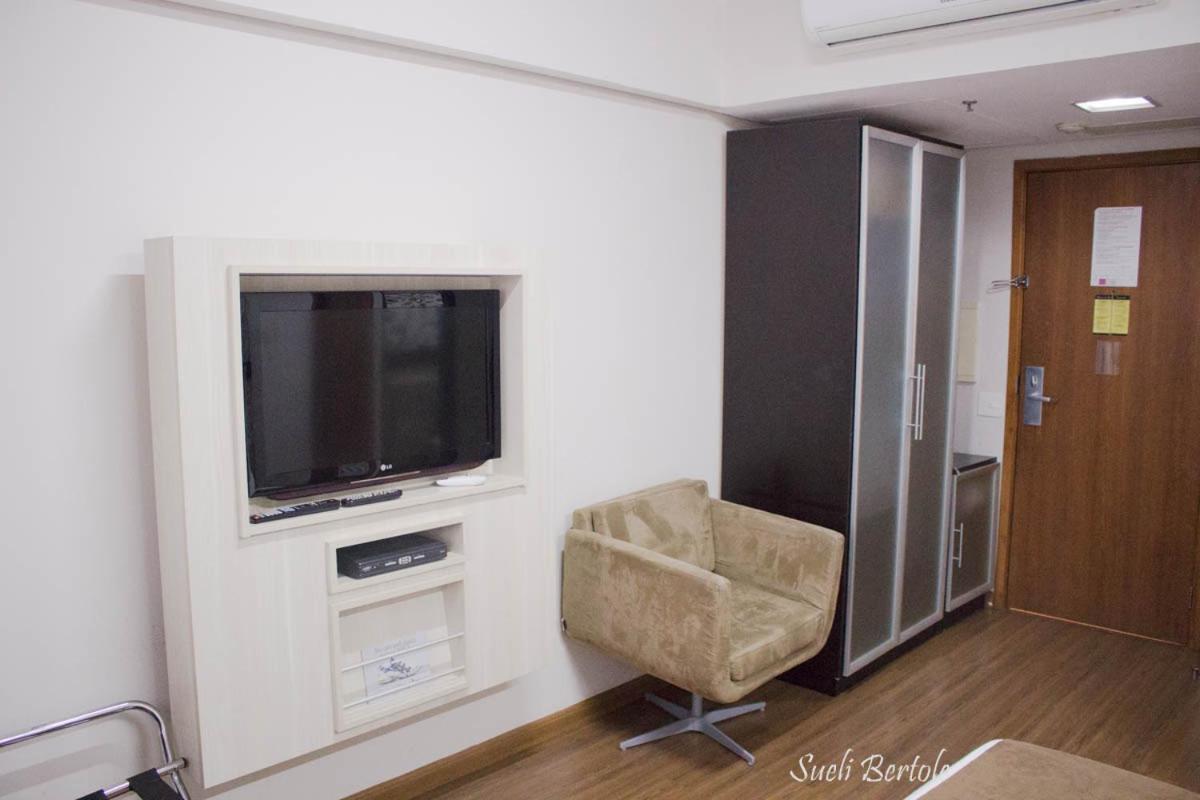 Lindo Flat Em Hotel 4 Estrelas Na Bela Vista Сан-Пауло Экстерьер фото