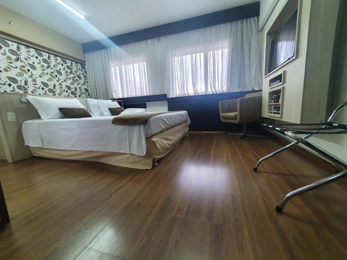Lindo Flat Em Hotel 4 Estrelas Na Bela Vista Сан-Пауло Экстерьер фото